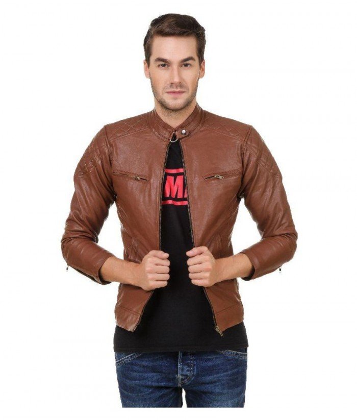 MOZRI Full Sleeve Self Design Men s Jacket